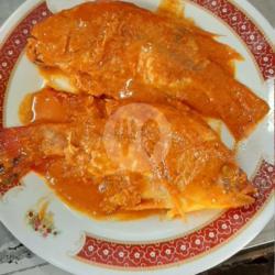 Nasi Rames Ikan Nila Gulai