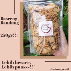 Basreng Bandung 250gr Pedas Daun Jeruk