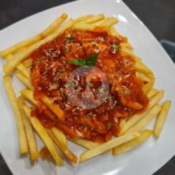 French Fries Bolognese