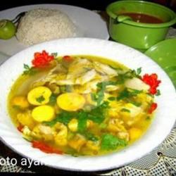 Soto Khas Cirebon   Nasi