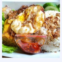 Nasi Cikur Telur Ceplok/dadar