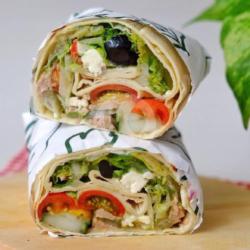 Mediteranian Tuna Wrap