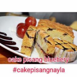 Cake Pisang Blueberry