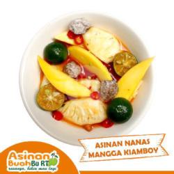 Asinan Nanas Mangga Mix Kiamboi (uk.cup 450ml)