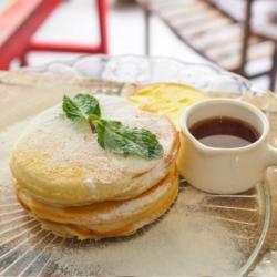 Pancake Plain - Butter & Maple Syrup