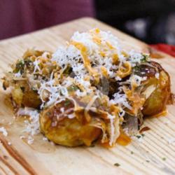 Takoyaki Isian Keju   Keju Chedar