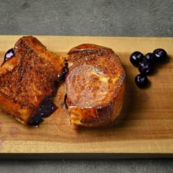 Dirty Grilled Blueberry Toast