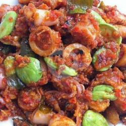 Cumi Sambal Balado Pete