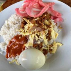 Nasi Gemuk Tanpa Telur