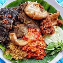 Nasi Babat Bumbu Hitam