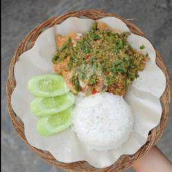 Nasi Telur Geprek Sambel Ijo