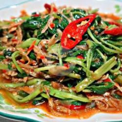 Cah Kangkung Ikan Teri