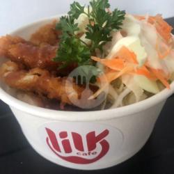 Rice Bowl Chicken Katsu Black Paper