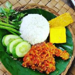 Ayam Penyet  Tahu Tempe Nasi