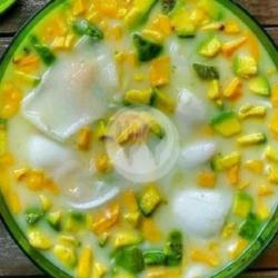 Sop Durian Alpokat Degan Susu Keju