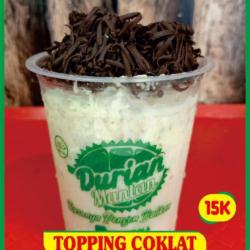 Durian Topping Coklat