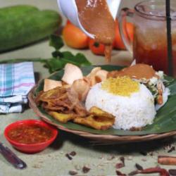 Nasi Pecel Babat Goreng