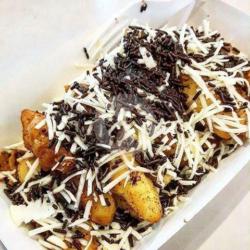 Pisang Gencet Coklat ( Meses )