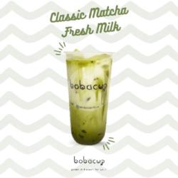 Classic Matcha Fresh Milk (r)