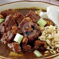 Nasi Rawon Telor Asin