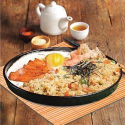 Salmon Yakimeshi (large)