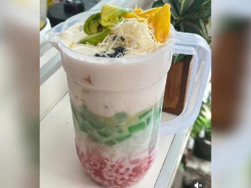 Es Teler Teko Viral Celep Raya by onuma, Selatan Swalayan Rosi