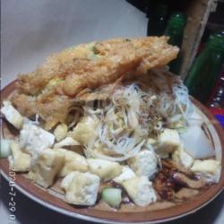 Ketoprak Porsi Jumbo   Telor Dadar Pedas