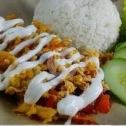 Paket Ayam Geprek Saus Mayo