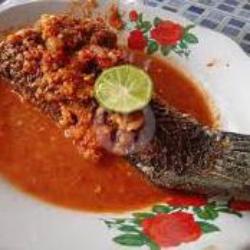 Ikan Mas Pecak   Nasi   Tempe Tauge