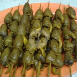 Sate Jantung Ayam Goreng