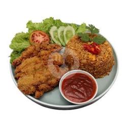 Nasi Goreng / Hainan Chicken Chop