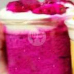 Juice Buah Naga Float.. Wr Ibu