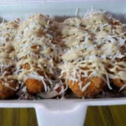 Pisang Goreng Crispy Tiramisu Keju