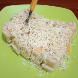 Roti Bakar Telur Keju
