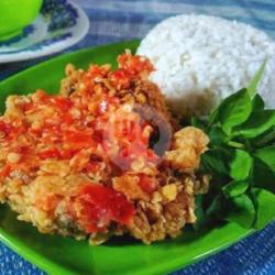 Nasi Ayam Krispy Sambel Korek