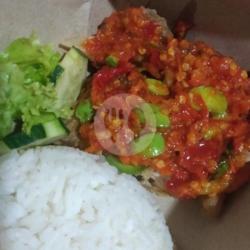 Ayam Sambel Pete   Nasi Free Teh Obeng