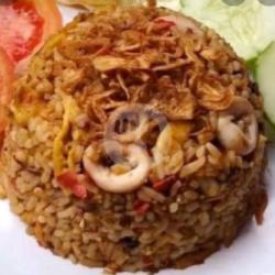 Nasi Goreng Merah Cumi Udang