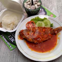 Paket Ikan Nila Saus Padang