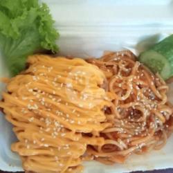 Spageti Chicken Clup Sauce Cheese