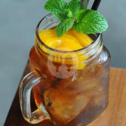 Iced Peach Mint Tea