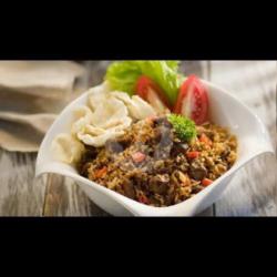 Nasi Goreng Sapi   Kerupuk