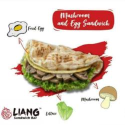 Mushroom & Egg Sandwich