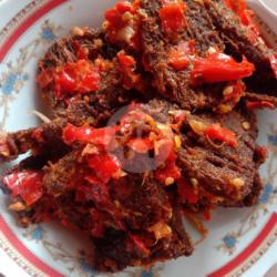 Nasi Rames Dendeng Balado