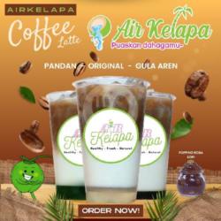 Air Kelapa Aren Latte