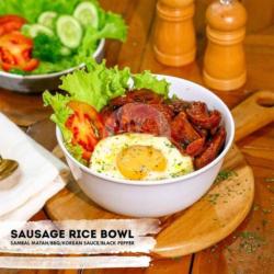 Sausage Rice Bowl Blackpepper Sauce