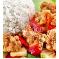 Nasi Koloke Ayam Crispy