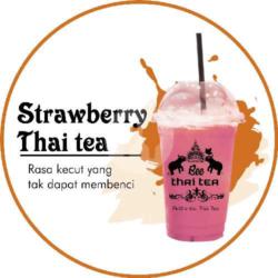 Strawberry Thai Tea (l)