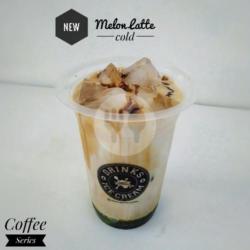 Melon Latte Cold