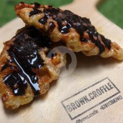 Croffle Chocolate (2 Pcs)