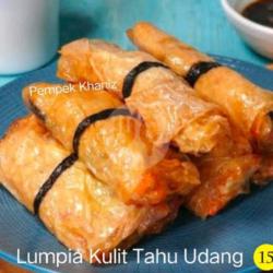 Lumpia Kulit Tahu Udang Goreng /kukus